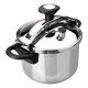 Cocotte minute 12l ontime classic avec panier inox TA988052P