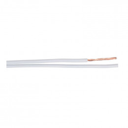 Cable hp repere 2x0 75 blanc (bobine de 100 metres) Cae 40305067B