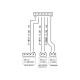 Rampe module pour lave-vaisselle Electrolux 807988117