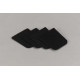 Activated carbon filtre pour aspirateur Delonghi VT513717