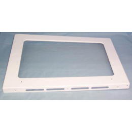 Main oven door upper sheetblac four Beko 218920026