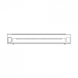 Grille ventilation blanc pour refrigerateur congelateur Electrolux 243333403