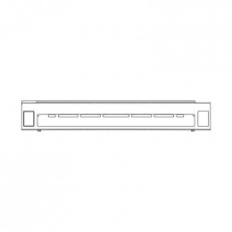 Grille ventilation blanc pour refrigerateur congelateur Electrolux 243333401