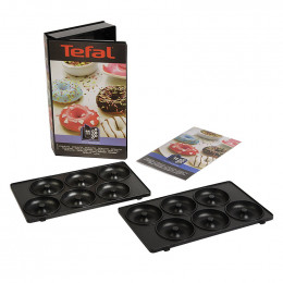 Plaques beignets pour gaufrier 2 plaques snack collection Tefal XA801112