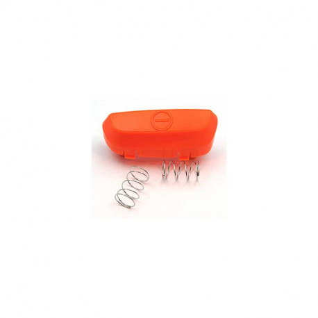 Pedale inter. orange + ressort pour aspirateur Rowenta RS-RT900591