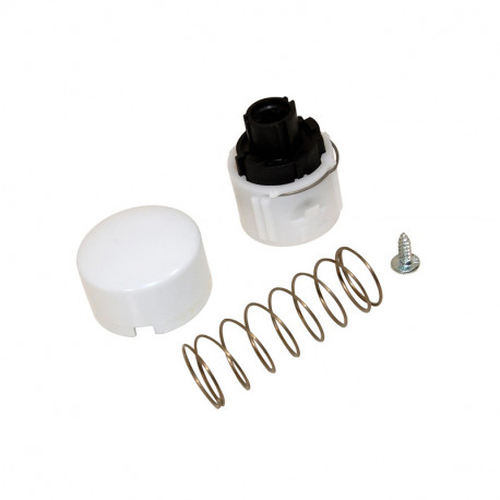 Bouton programmateur blanc kit pour lave-linge Whirlpool C00087814