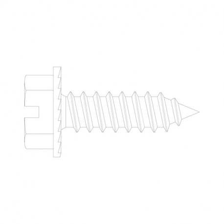 Vis poignee pour congelateur Electrolux 229000202