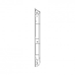 Hublot noir 592x470 pour four Electrolux 14003247819