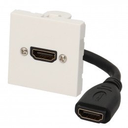 Plastron hdmi 1.4 raccodr femelle 5cm Itc 2802