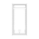 Porte 538x1032mm pour refrigerateur Electrolux 225652102