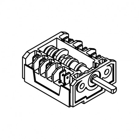 Interrupteur 3 + 0 pour four Electrolux 807224502