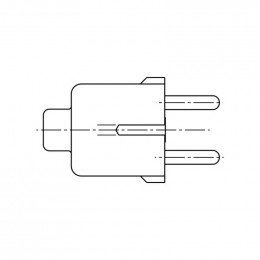 Cable d'alimentation 3x0.75 l: pour cuisiniere four Electrolux 357055131