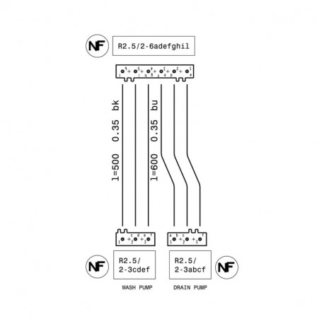 Rampe module electronique pomp pour lave-vaisselle Aeg 14003429212