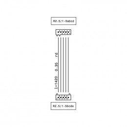 Rampe module electronique port pour lave-vaisselle Electrolux 14007135604