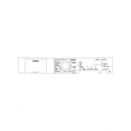 Insert bandeau l6472afl de pour lave-linge Aeg 14002372301