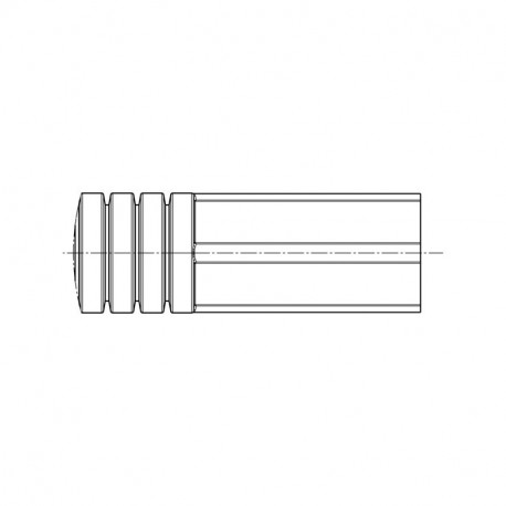 Tube sechage l:730 pour lave-vaisselle Aeg 152793711