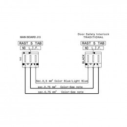 Rampe module principal fermetu pour lave-linge Aeg 807984202