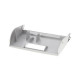 Plinthe porte argent pour lave-linge Aeg 132764410