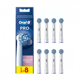 Brossettes sensitive clean x8 blanc Oral-b 8006540896273