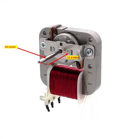 Moteur chaleur tournante pour micro-ondes Lg EAU42744407