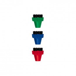 Kit de 3 petites brosses en nylon colorees Polti PAEU0296