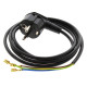 Cable alimentation 1.6m pour refrigerateur Indesit C00345650