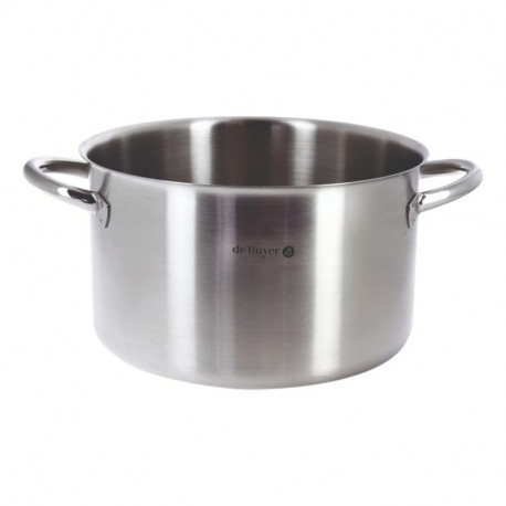 Faitout inox 6.6l 24cm De Buyer DB350624