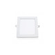 Plafonnier led blanc 200x200 18w 4000k Miidex 77652