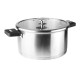 Faitout inox 16cm - 1.5l gamme combi Lacor LA56616