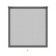 Moustiquaire enroulable verticale recoupable gris Kocoon 772.661
