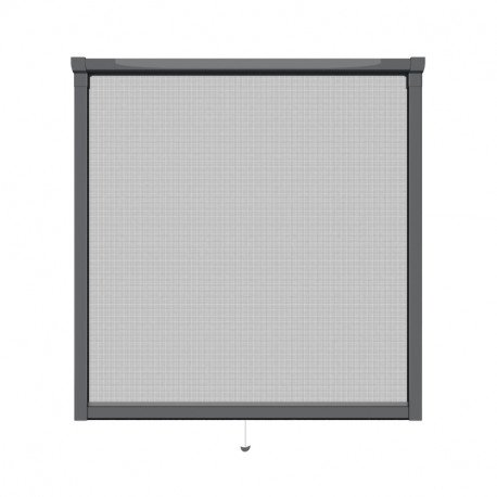 Moustiquaire enroulable verticale recoupable gris Kocoon 772.661