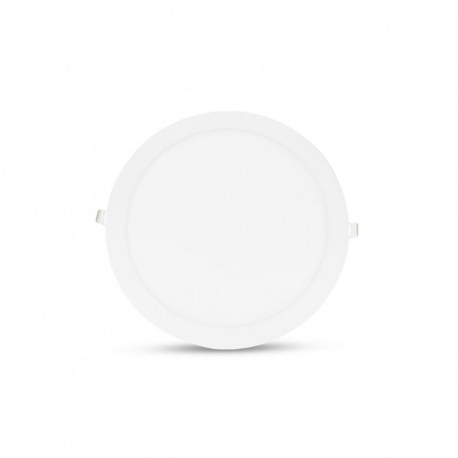 Plafonnier led diam 225mm 18w 4000k blanc Miidex 77571