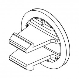 Charniere gris pour aspirateur Electrolux 113051107