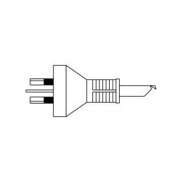 Cordon d'alimentation uk lave-vaissee pour lave-linge Zanussi 132036301