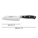 Couteau santoku lame 14cm gamme riviera Arcos AR233200