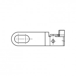 Support ondenseur congelateur pour refrigerateur Aeg 221117902