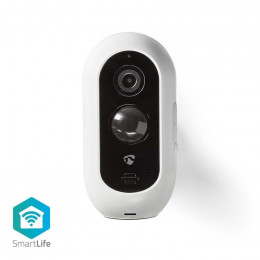 Camera exterieure smartlife wifi ip65 angle 130° Nedis WIFICBO30WT