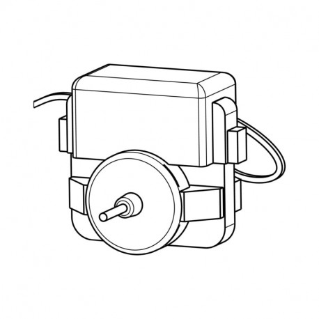 Conduit d'air avec turbine pour refrigerateur Aeg 265109705