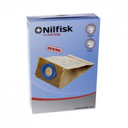 Sacs aspirateur gs/gm80 x5 papier - boite de 5 sacs Nilfisk 82095000