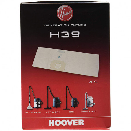 Sacs h39 pour aspirateur jet & wash Hoover 09189051