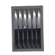 Coffret 6 couteaux a steak dentes Arcos AR372406