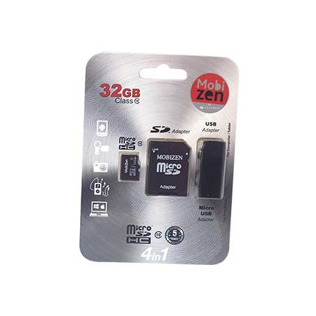 Carte memoire micro sd 32go classe 10 Mobizen MSD42535