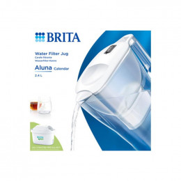 Carafe aluna calendar 2.4l + 2 filtres all-in-1 inclus Brita 1055392