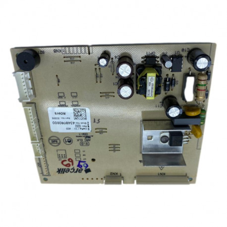 Control board t74530ne pour refrigerateur Beko 4348080800