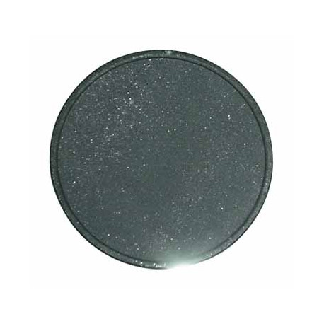 Chapeau de bruleur rap. noir diam 82mm pour cuisiniere Whirlpool C00040042