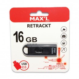 Cle usb retrackt 16gb max'l 2.0 Maxell MAXL854120