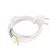 Cable d'alimentation 24560mm e pour congelateur refrigerateur Electrolux 807869107