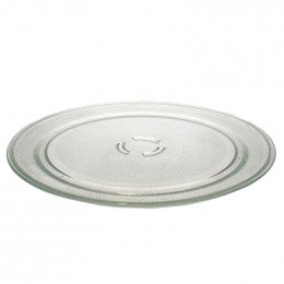 Plateau verre pour micro-ondes diam. : 36 cm - chassis vip 34 Whirlpool 481946678348