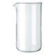 Verre rechange 12t cafetiere a piston Bodum F151210