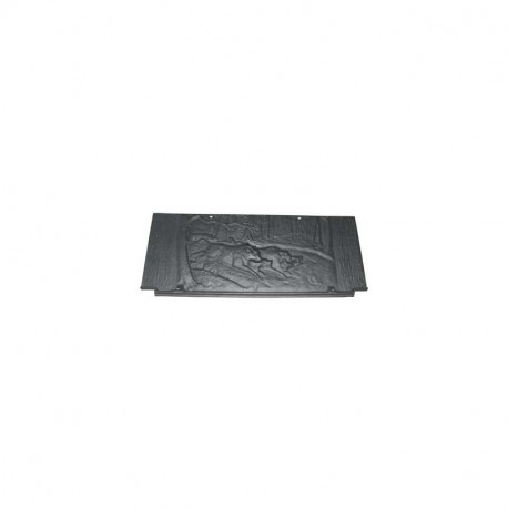 Plaque d'atre pour poele 554x230 mm Deville F6DV19508B